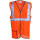 Mesh Orange Hi-Vis Safety Vest